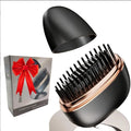 Clevro Cordless Hair Straightener Brush - Wireless Rechargeable Hot Comb